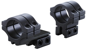 BKL 1" Wide Double Strap Offset Dovetail Rings