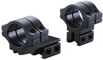 30mm 1" Long Offset Double Strap Dovetail Ring Set